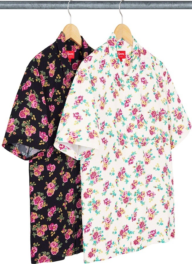 Floral Rayon S/S Shirt